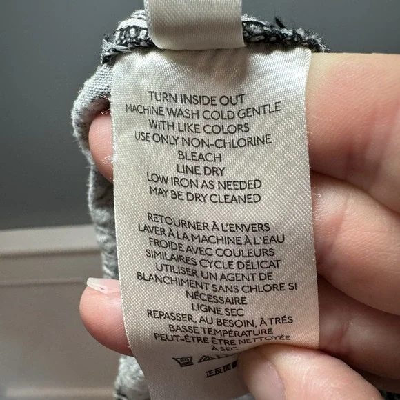 Anthropologie Women's Rhys Utility Joggers Pants Leaf Linen Blend Size Medium‎ - Picture 8 of 8